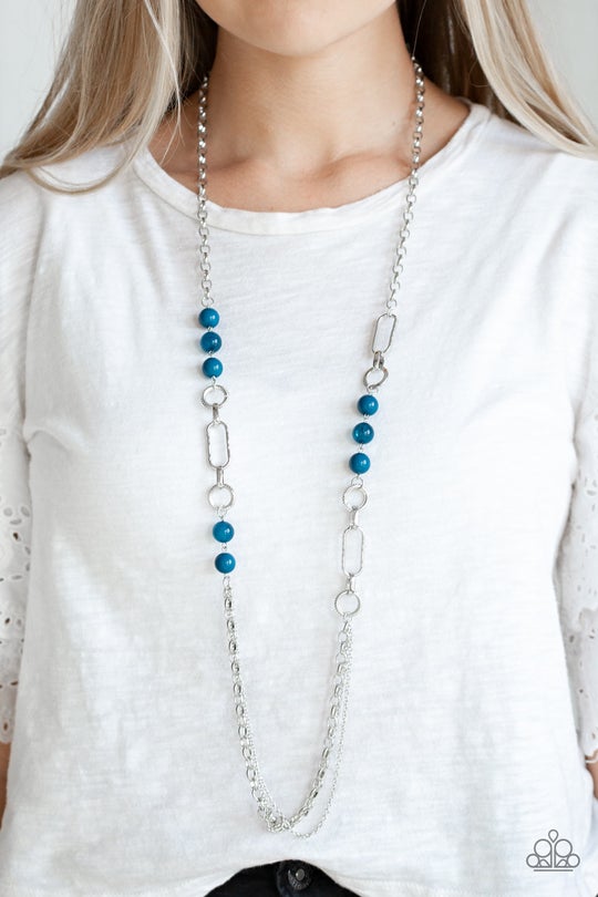 CACHE Me Out Blue Paparazzi Necklace
