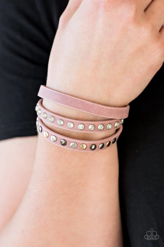 Catwalk Casual - Pink Paparazzi Bracelet