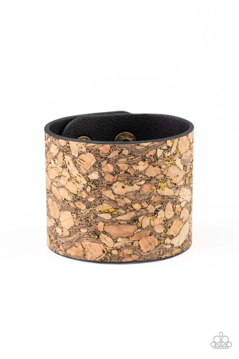 Cork Congo Brass Paparazzi Bracelet