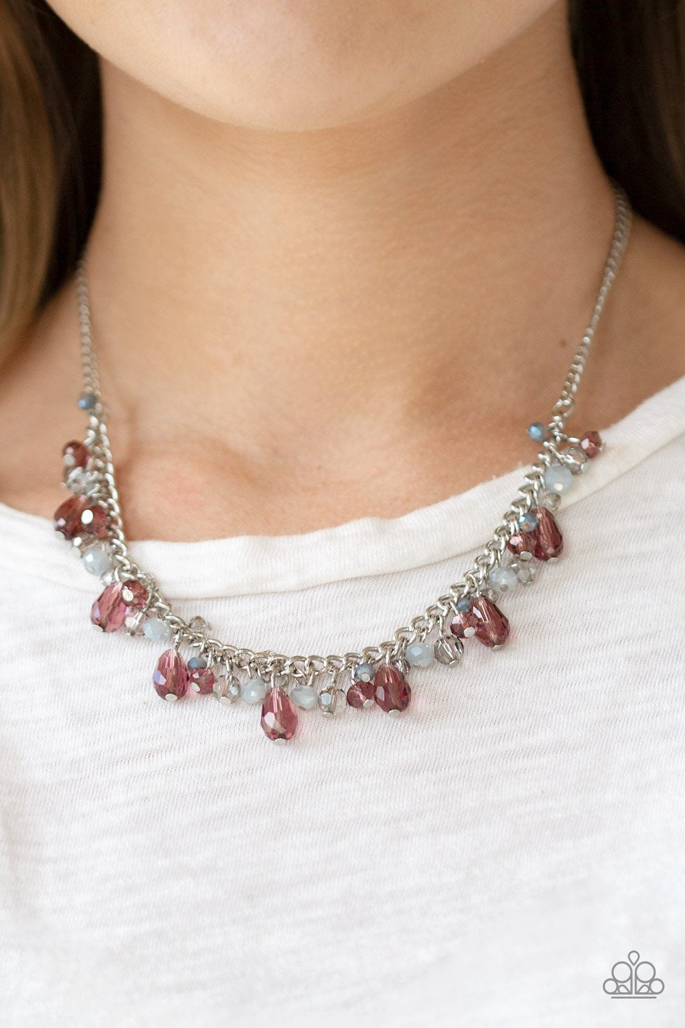 Courageously Catwalk - Purple Paparazzi Necklace