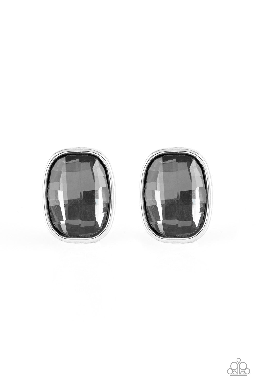 Incredibly Iconic - Silver Paparazzi Earrings