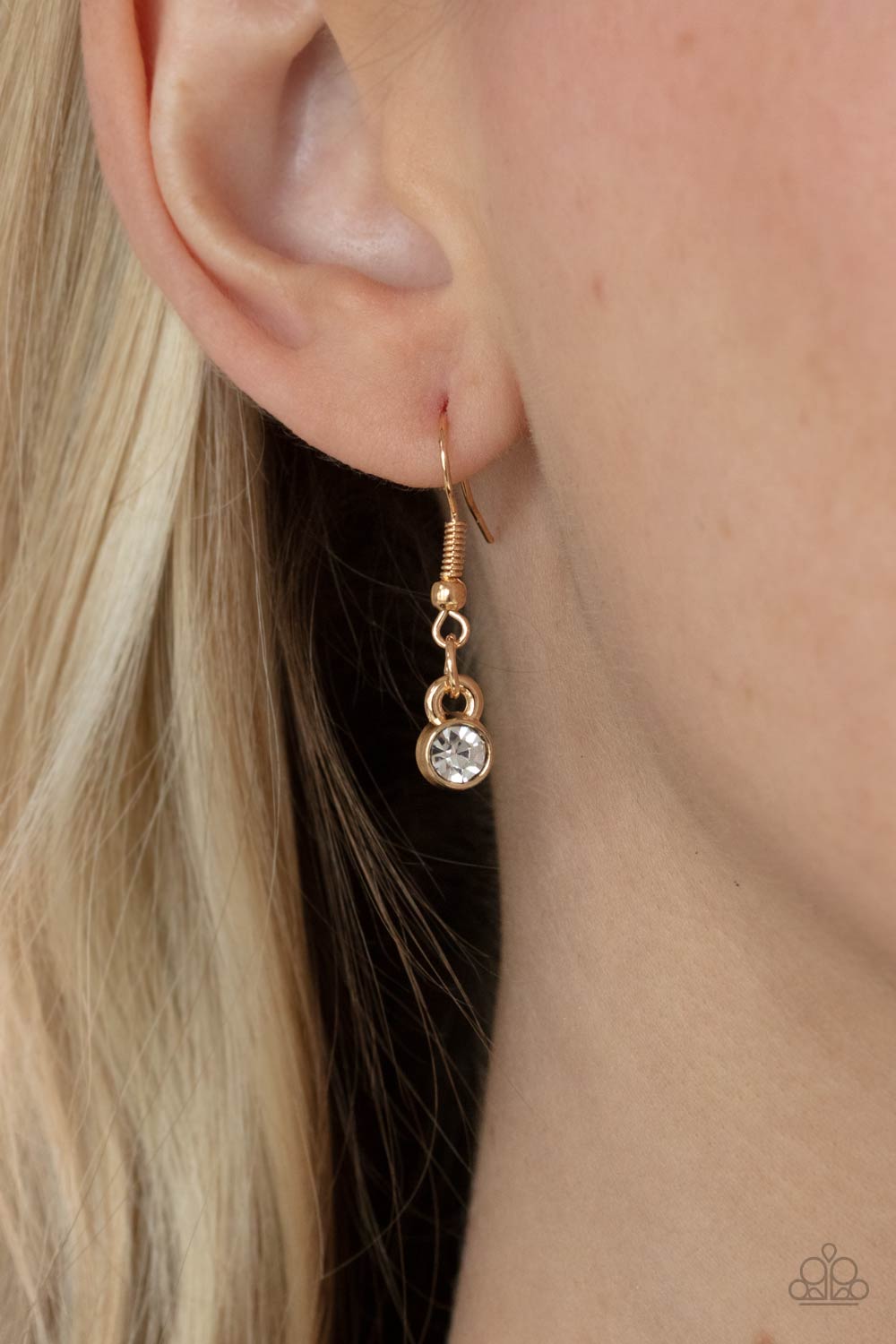 Deluxe Diadem Gold Paparazzi Necklace