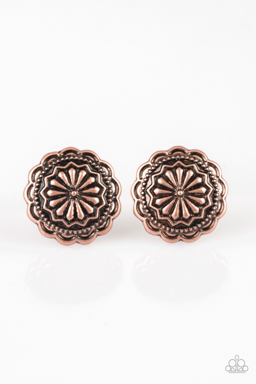 Paparazzi Durango Desert Copper Earrings