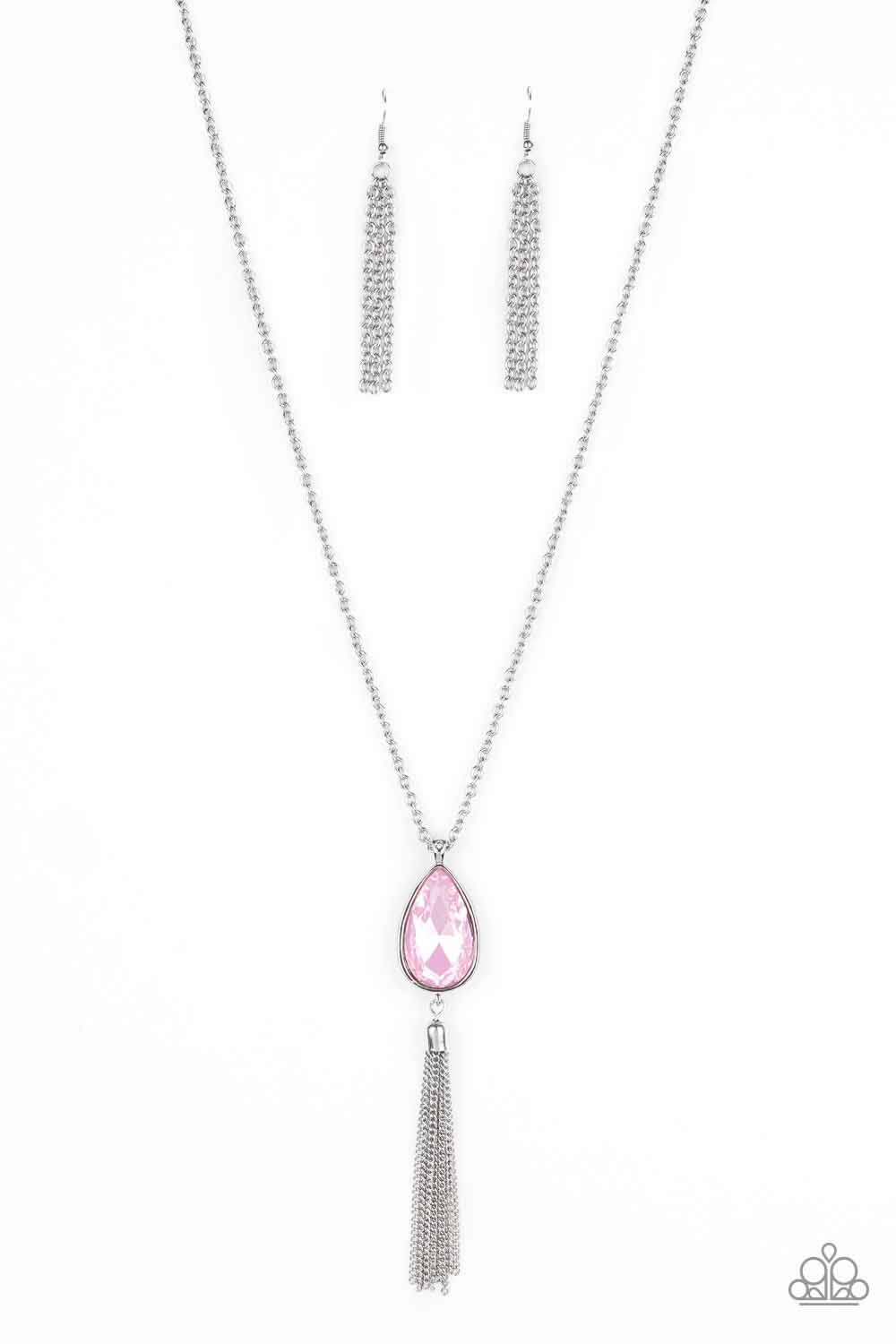 Elite Shine Pink Paparazzi Necklace