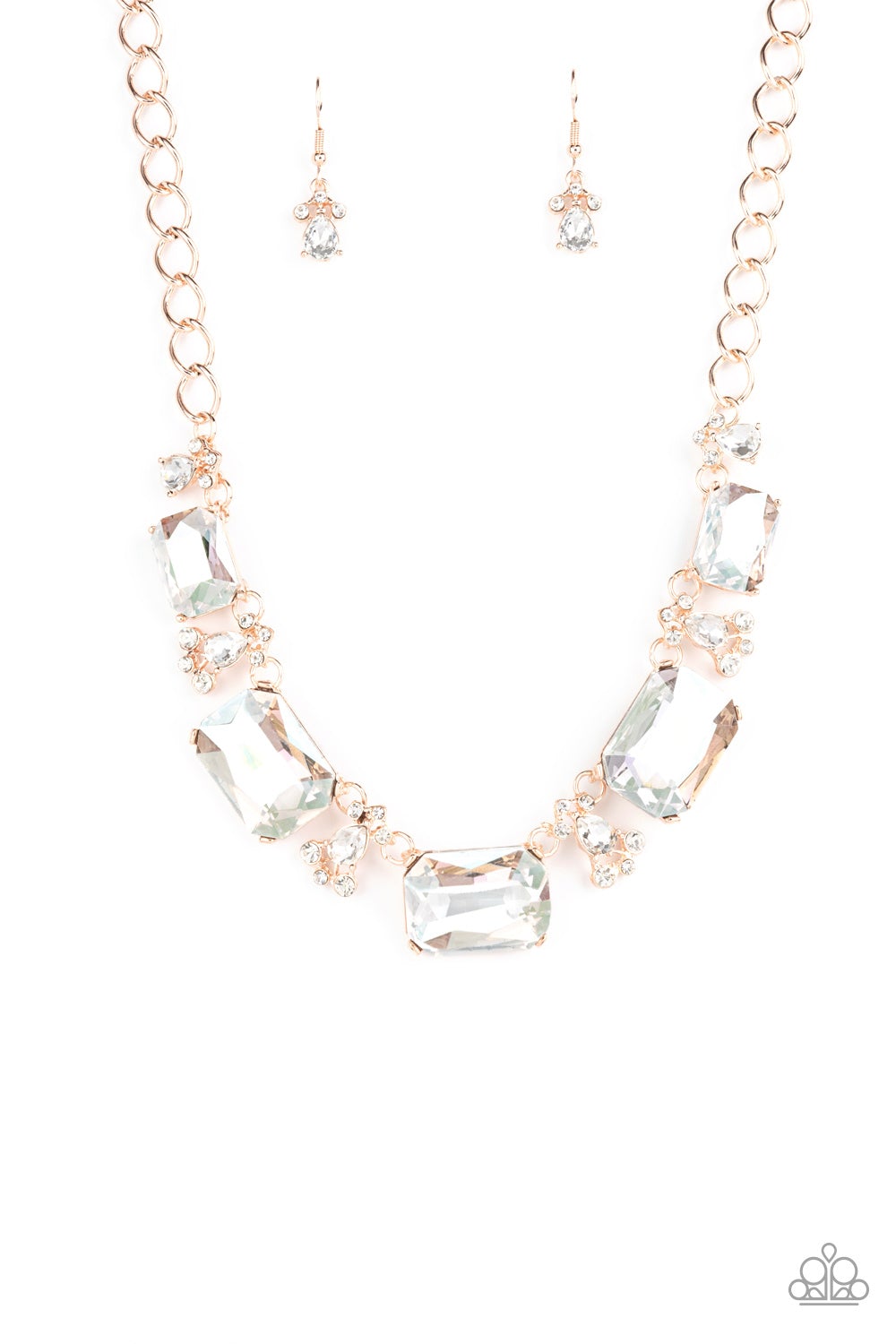 Flawlessly Famous Multi Paparazzi Exclusive Life of the Party Necklace