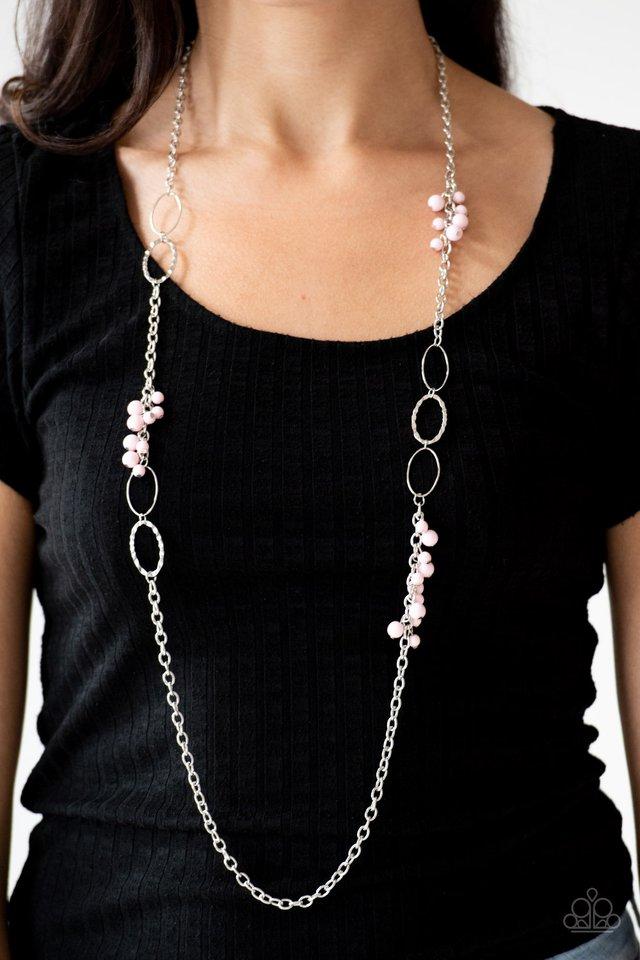 Flirty Foxtrot Pink Paparazzi Necklace
