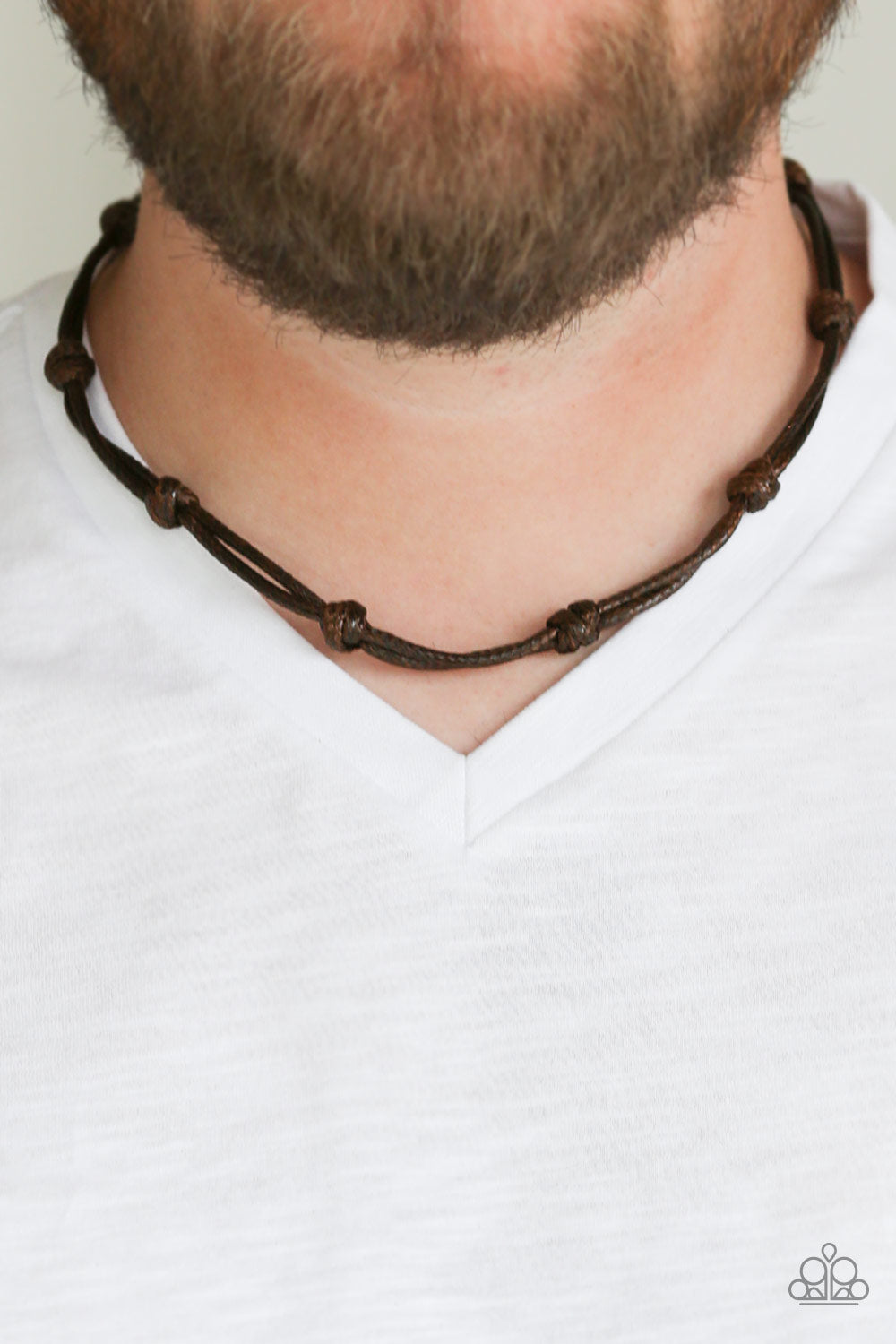 Paparazzi In Or SCOUT Brown Urban Necklace