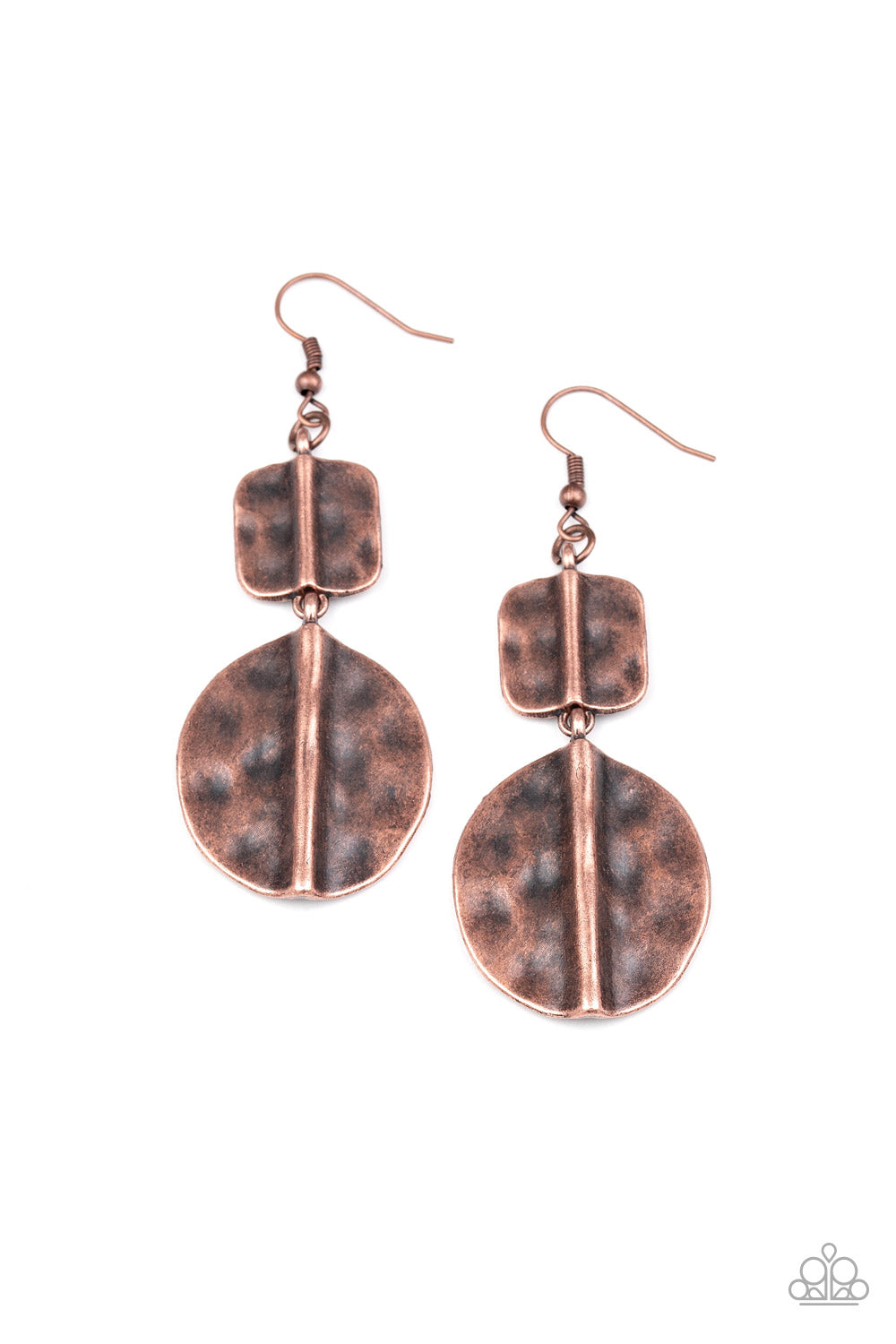 Lure Allure - Copper Paparazzi Earrings