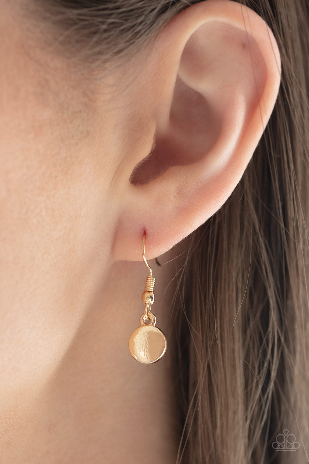 Melodic Metallics Gold Paparazzi Necklace