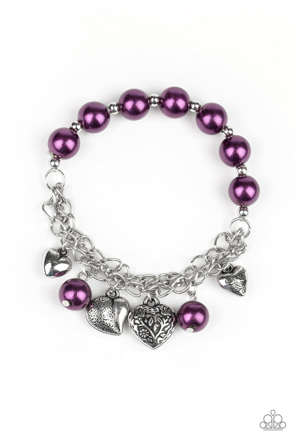 More Amour - Purple Paparazzi Bracelet