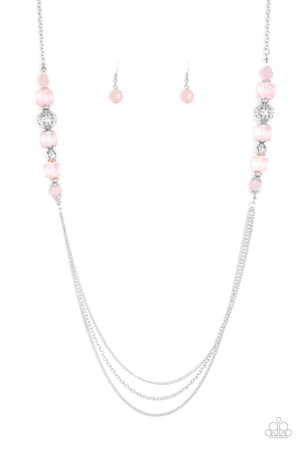 Native New Yorker Pink Paparazzi Necklace