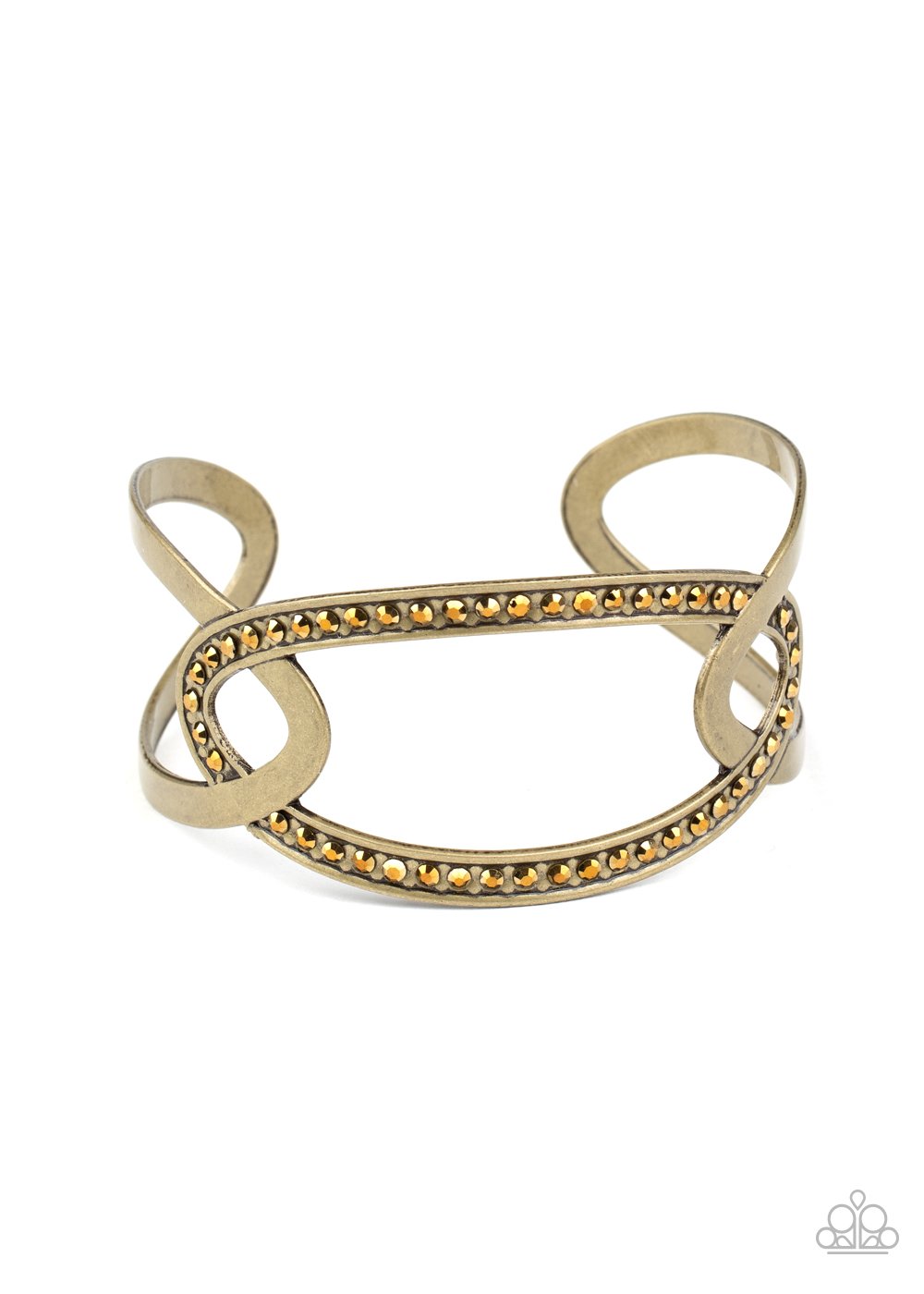 Never A Dull Moment - Brass Paparazzi Bracelet