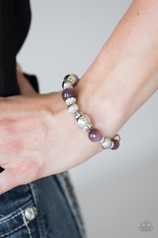 Once Upon a Maritime - Purple Paparazzi Bracelet