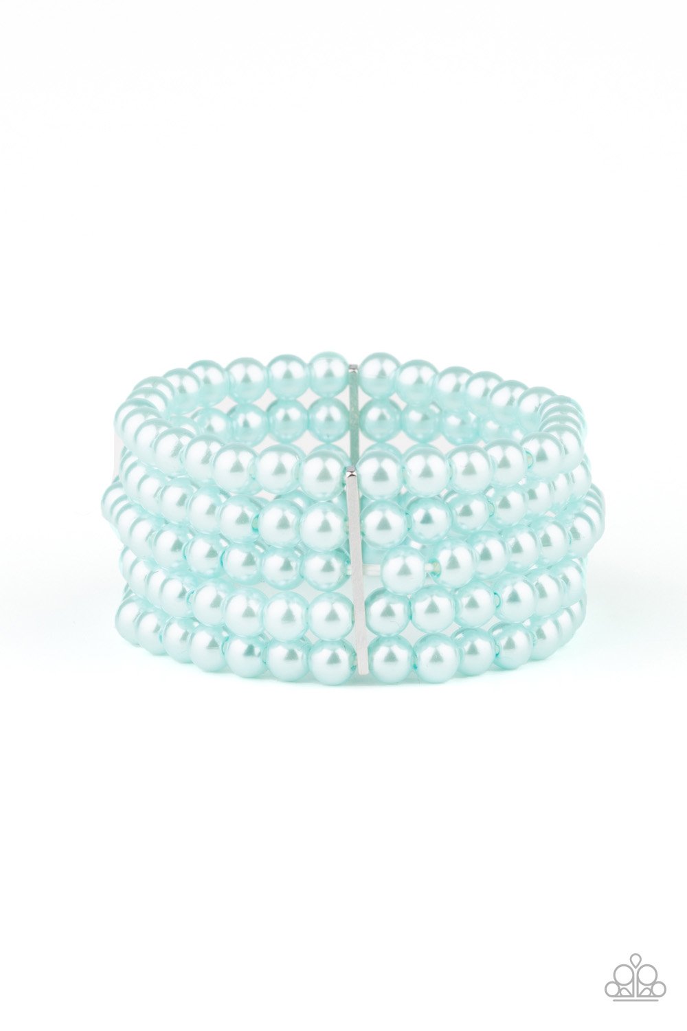 Pearl Bliss - Blue Paparazzi Bracelet