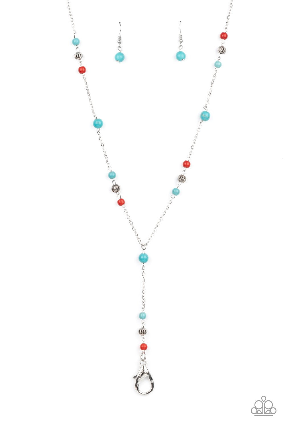 Sandstone Savannahs Multi Paparazzi Lanyard Necklace