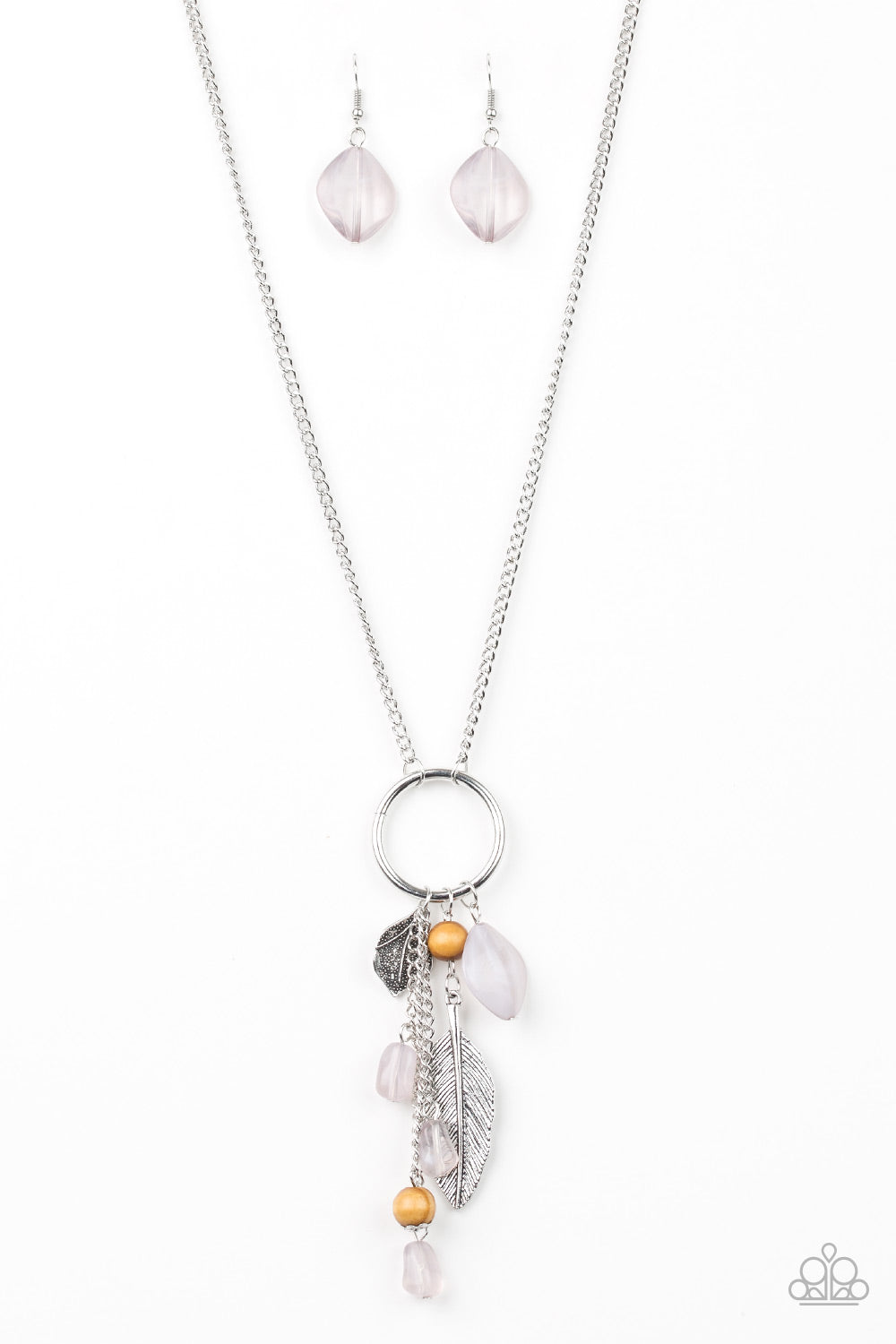 Sky High Style Silver Paparazzi Necklace