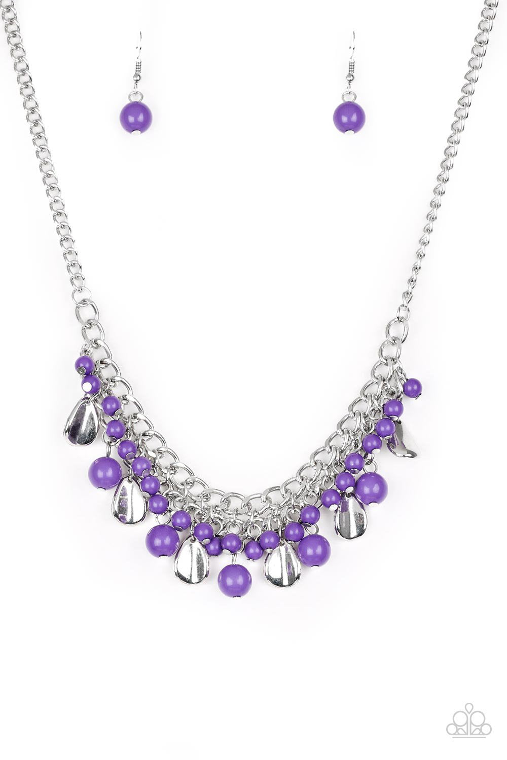 Summer Showdown - Purple Paparazzi Necklace
