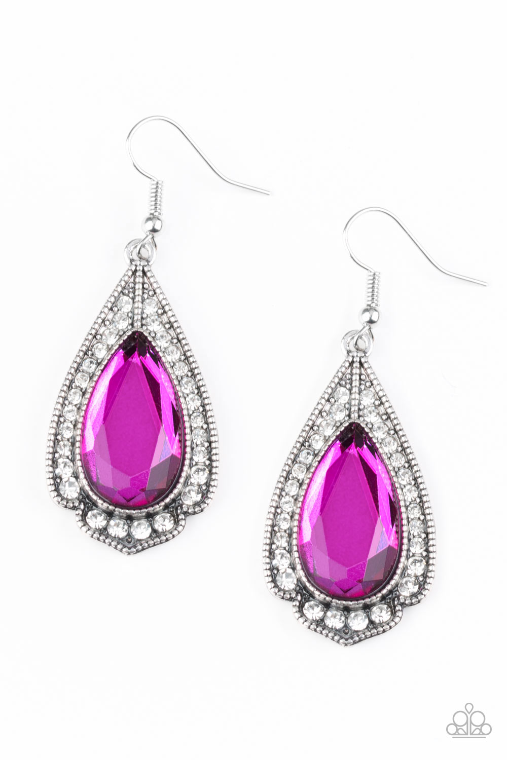 Superstar Stardom - Pink Paparazzi Earrings