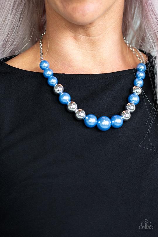 Take Note Blue Paparazzi Necklace