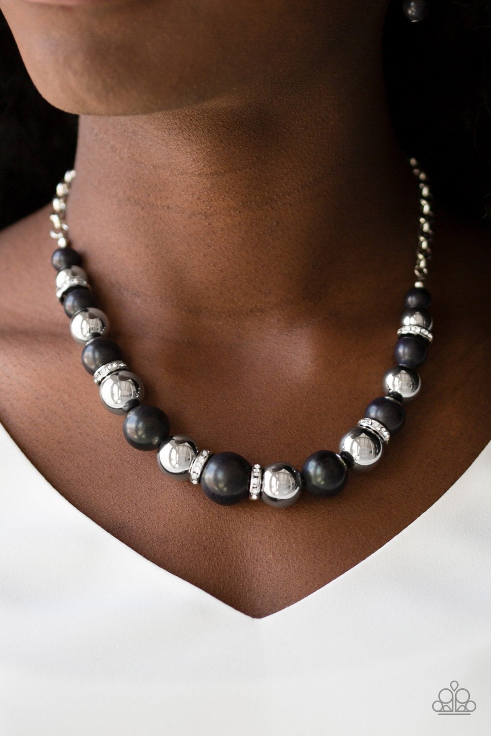The Ruling Class - Black Paparazzi Necklace