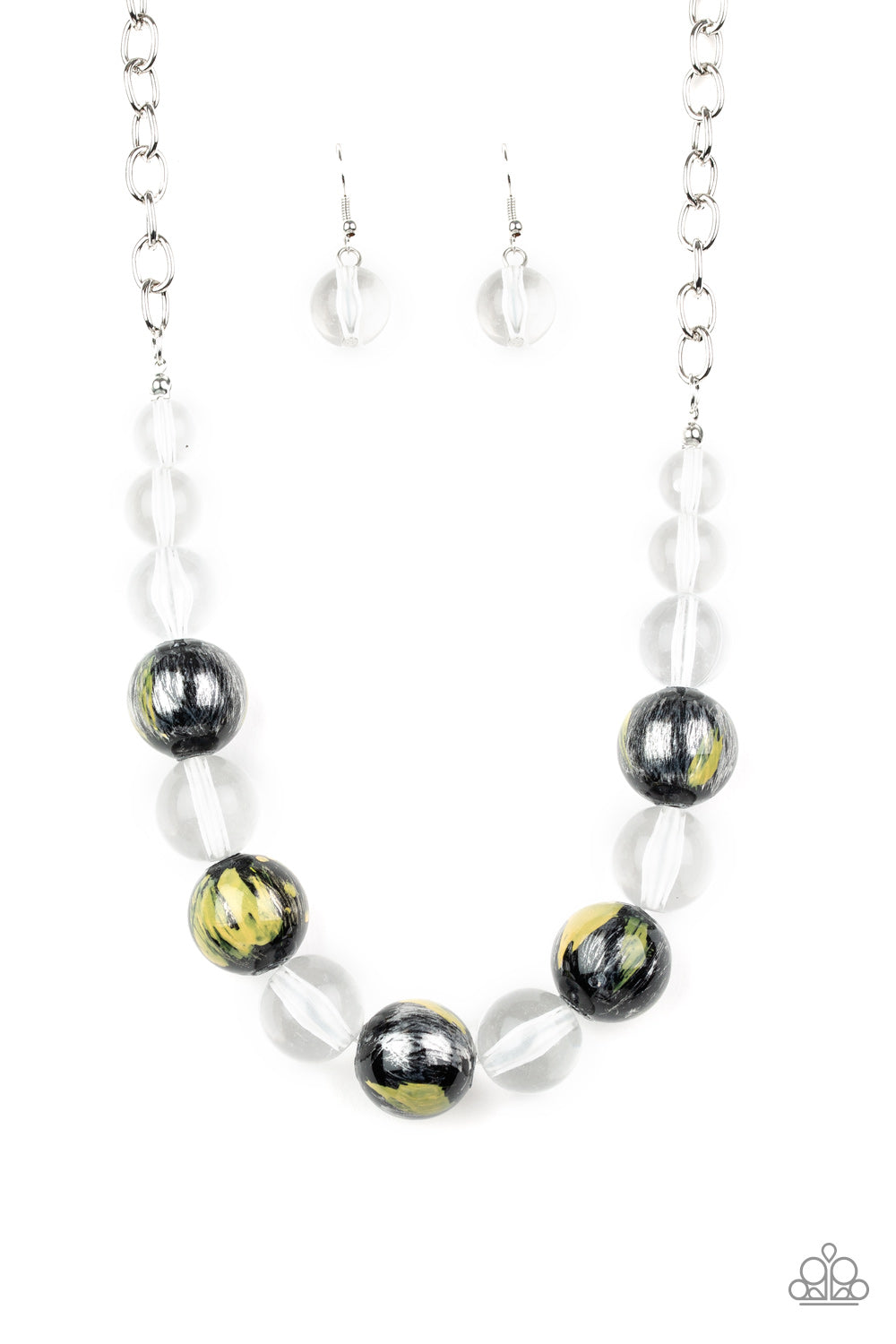 Paparazzi Torrid Tide Yellow Necklace