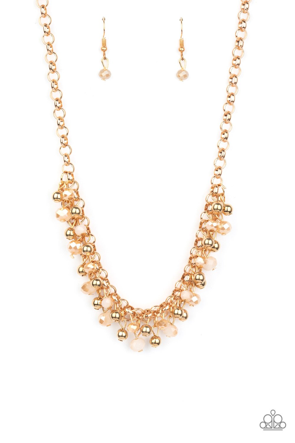 Trust Fund Baby Gold Paparazzi Necklace