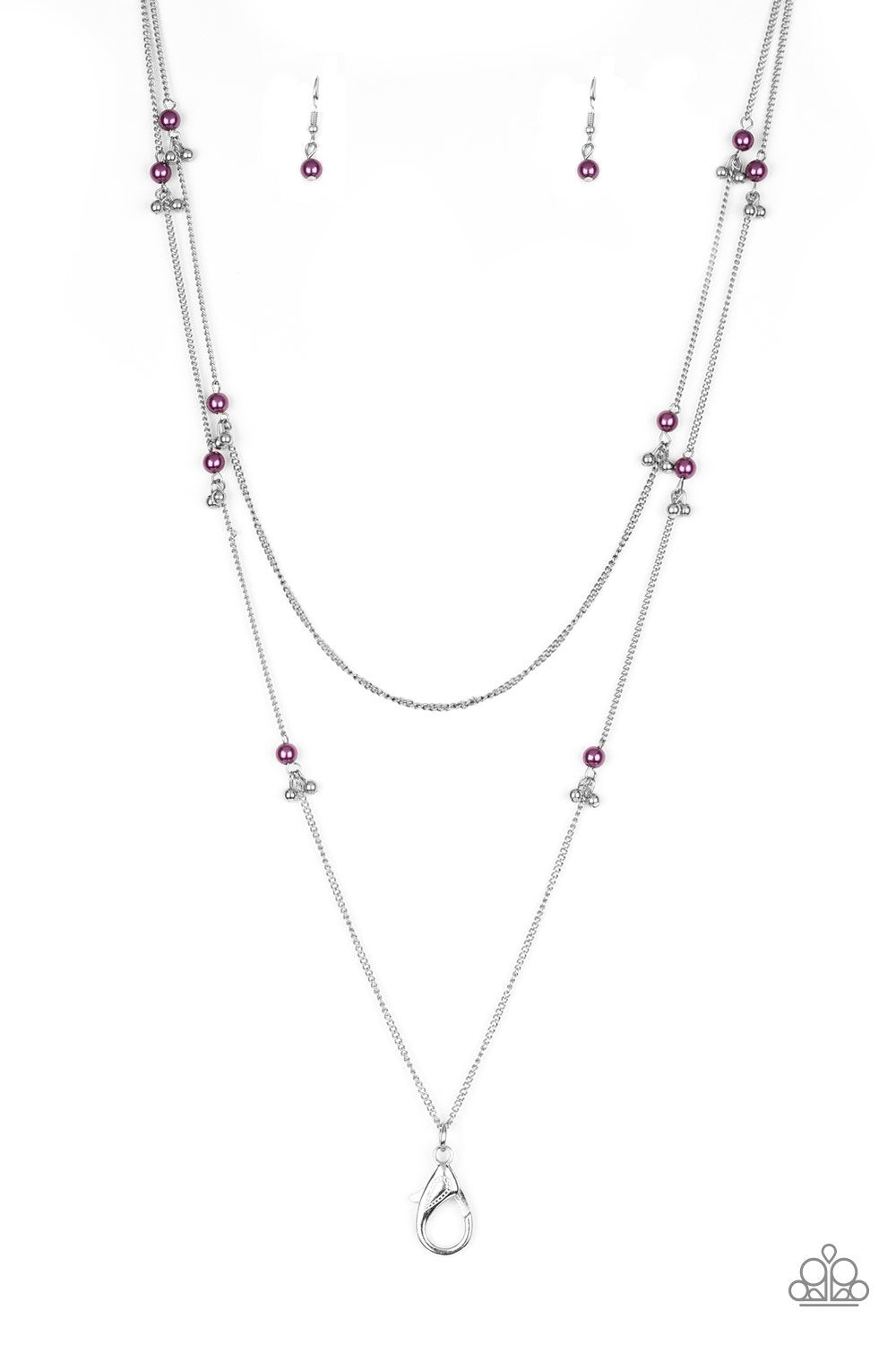 Ultrawealthy Purple Paparazzi Lanyard Necklace