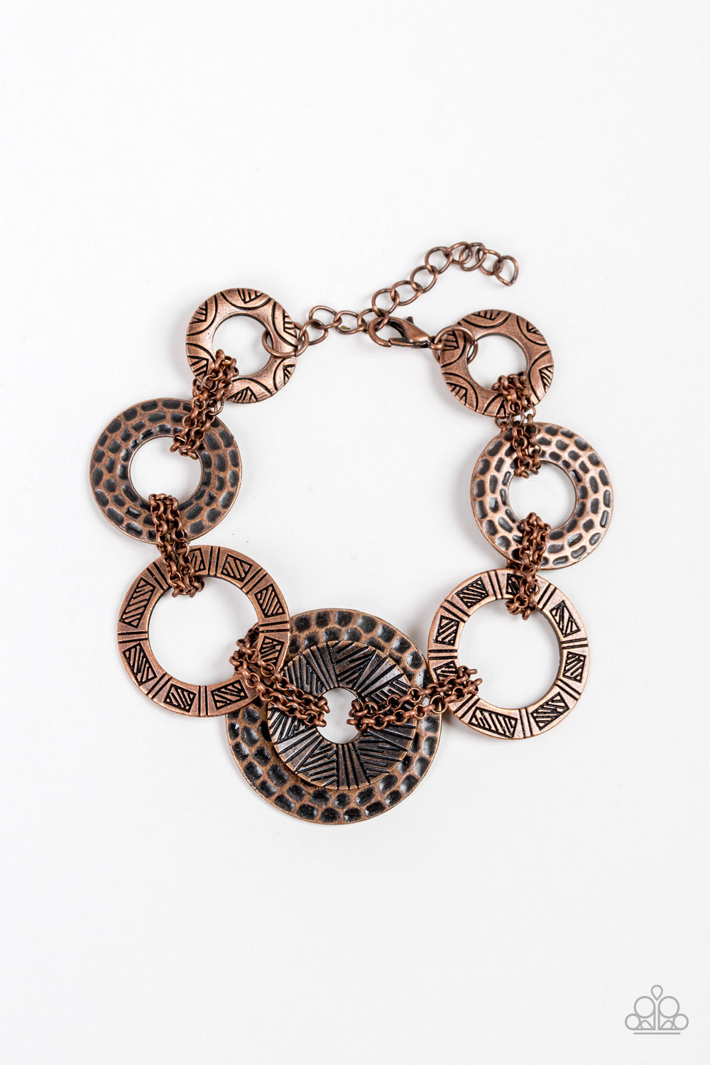 Way Wild Copper Paparazzi Bracelet