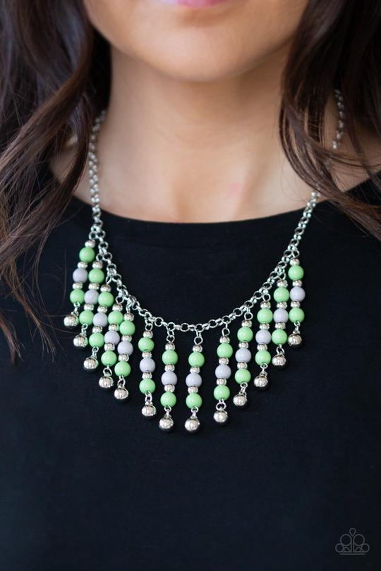 Your SUNDAE'S Best Green Paparazzi Necklace
