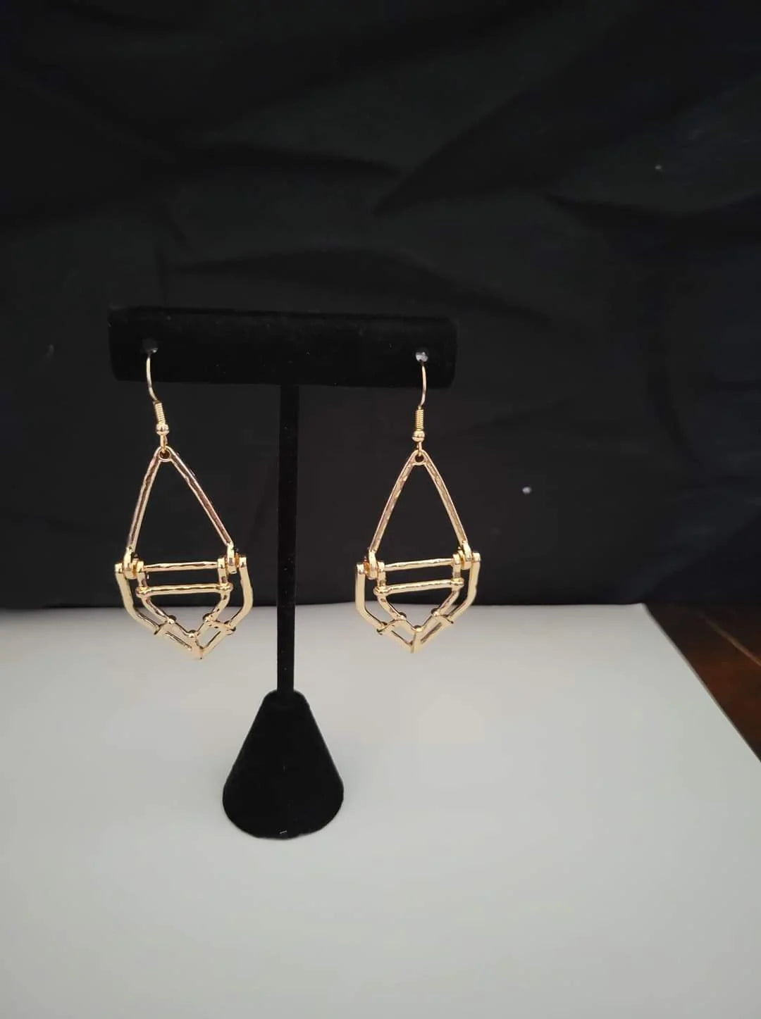Artisan Apparatus Gold Paparazzi Earrings