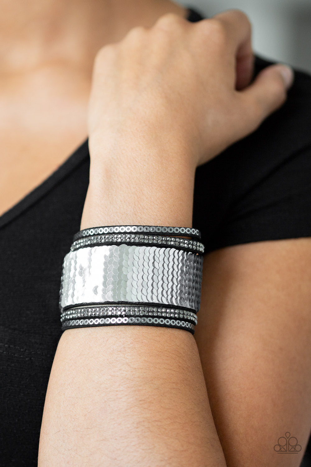 Heads Or MERMAID Tails - Silver Paparazzi Bracelet