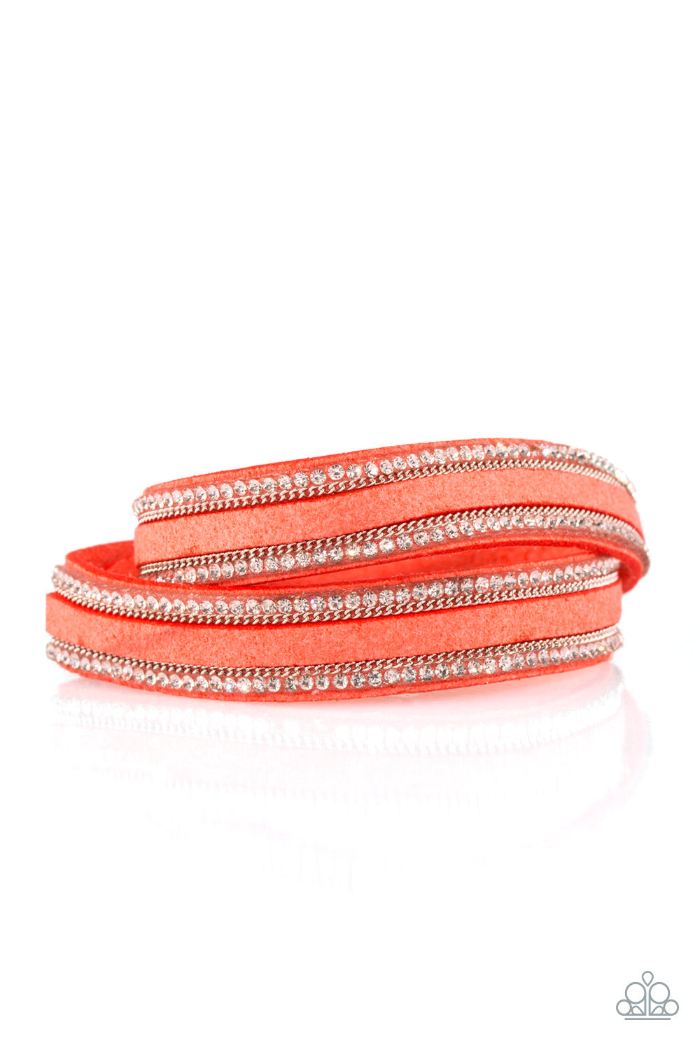 Going For Glam - Orange Paparazzi Bracelet