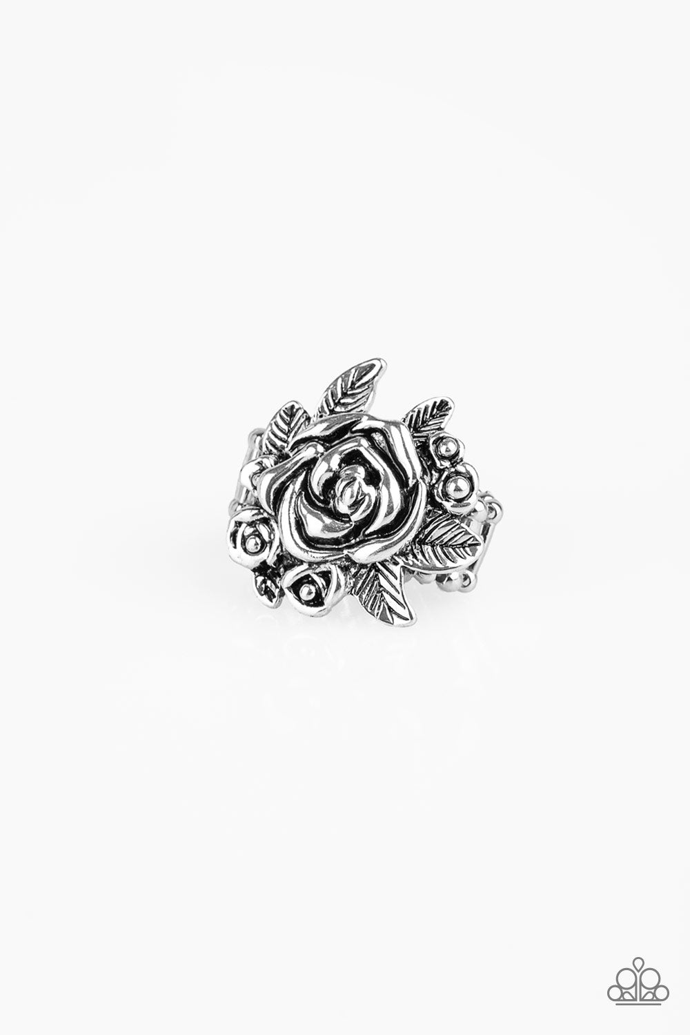 Paparazzi Bouquet Bonanza Silver Ring
