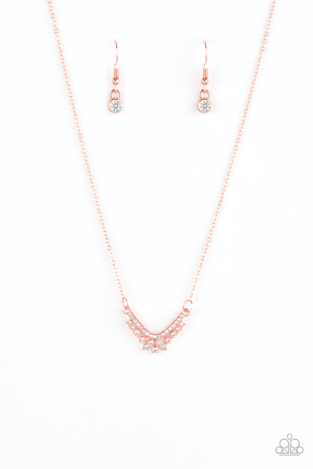 Paparazzi Classically Classic Shiny Copper Necklace
