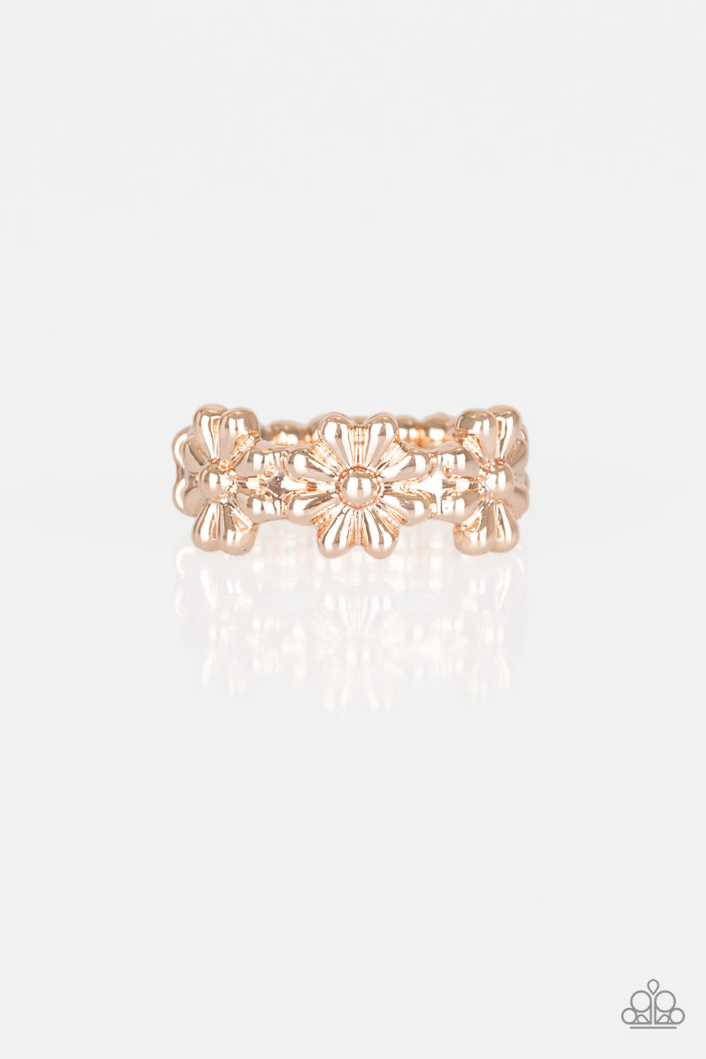 Daisy Dapper Rose Gold Paparazzi Ring