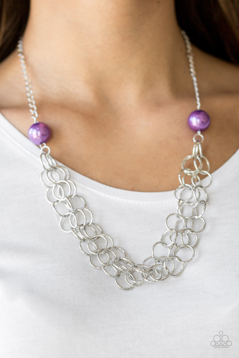 Paparazzi Daring Diva Purple Necklace