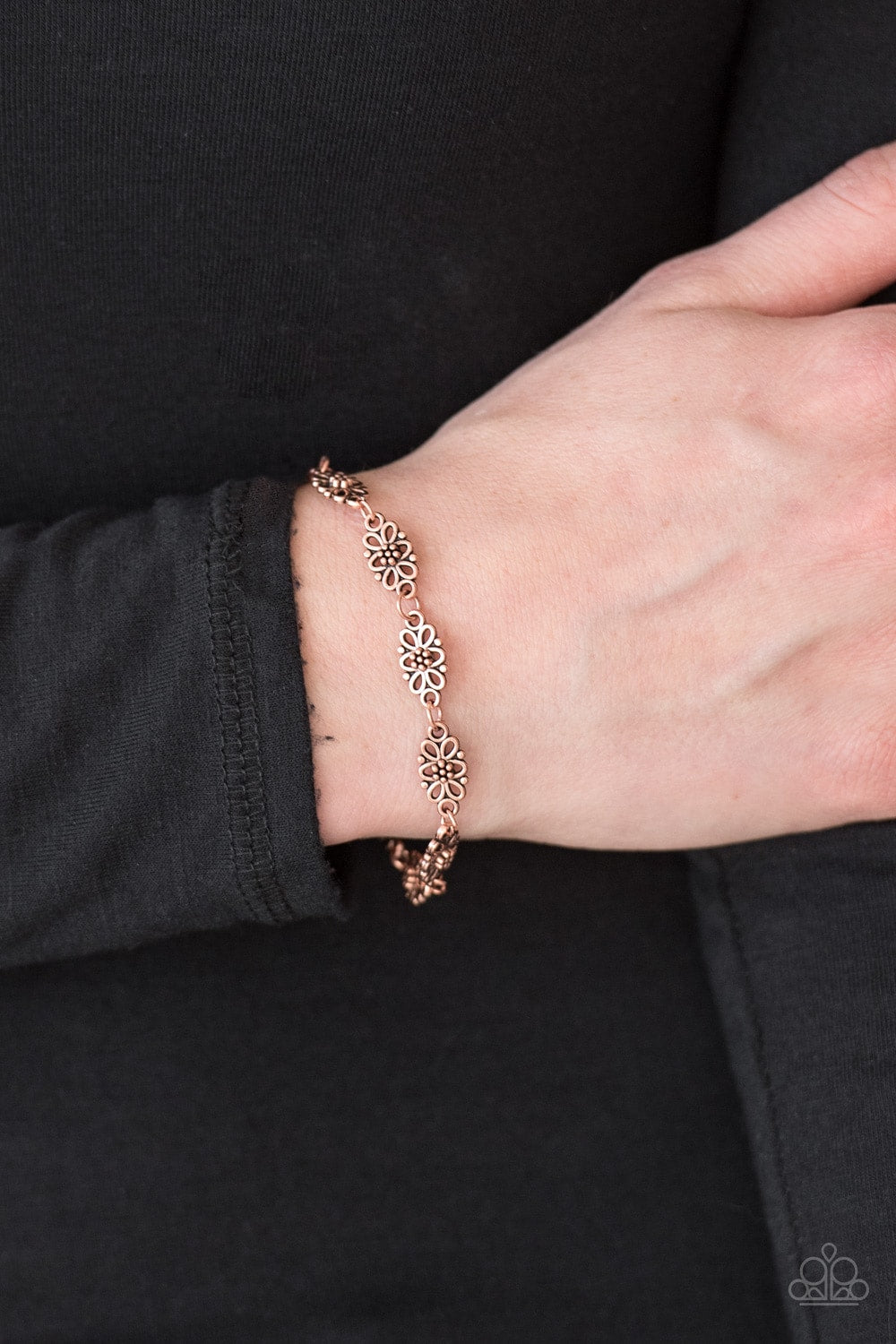 Easy Daisy - Copper Paparazzi Bracelet