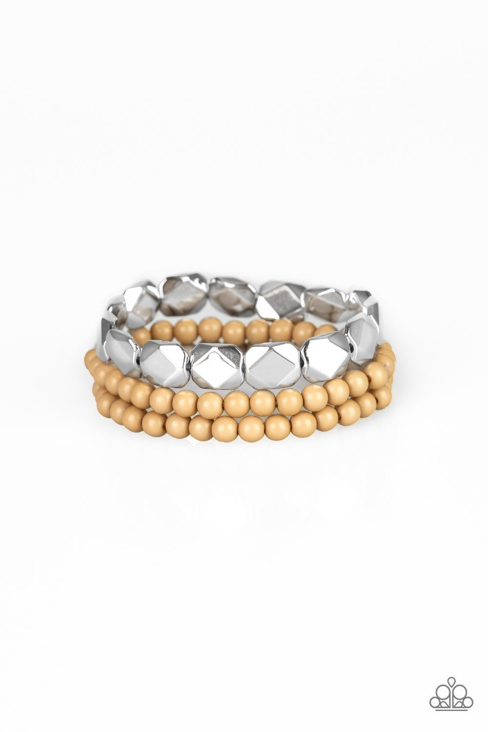 Fiesta Flavor Brown Paparazzi Bracelet