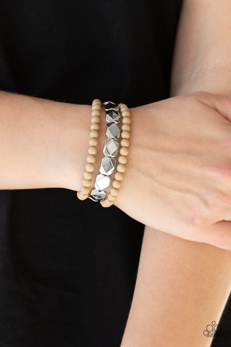 Fiesta Flavor Brown Paparazzi Bracelet