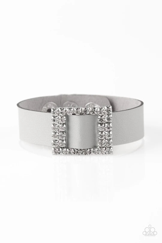 Diamond Diva - Silver Paparazzi Bracelet