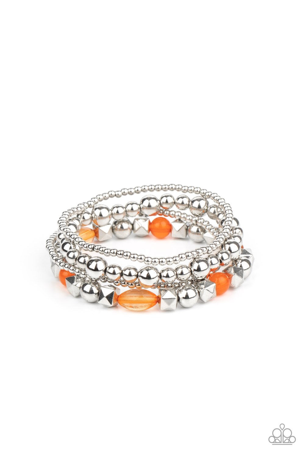 BABE-alicious - Orange Paparazzi Bracelet