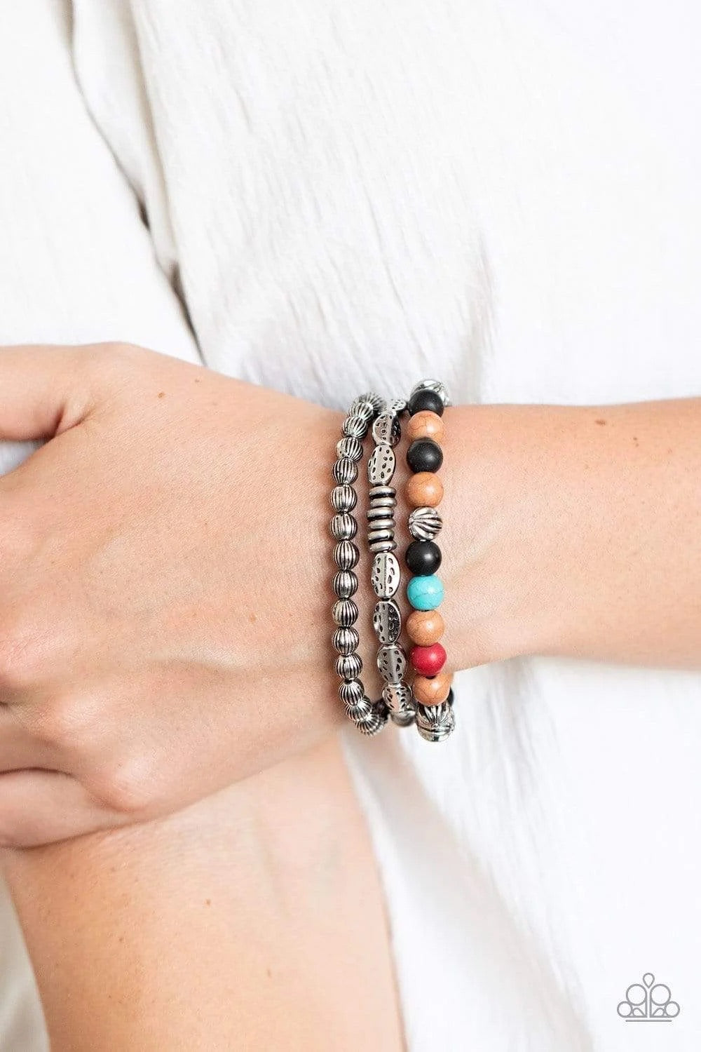 Trail Mix Mecca Multi Paparazzi Bracelet