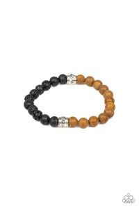 Tuned In Brown Paparazzi Urban Bracelet
