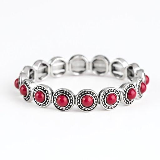 Globetrotter Goals - Red Paparazzi Bracelet