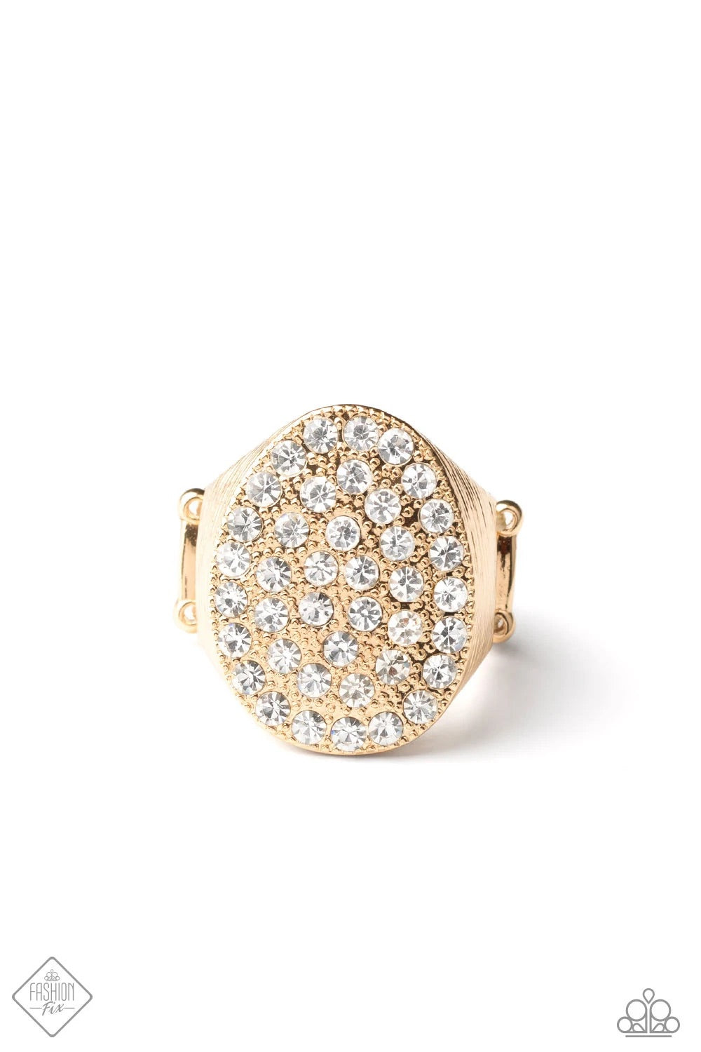 Test Your LUXE Story Gold Paparazzi Ring