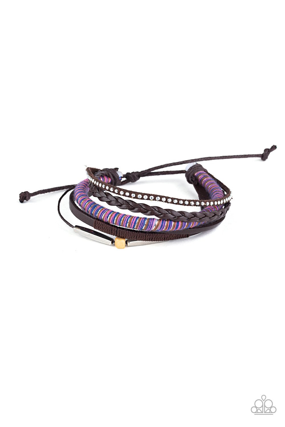 Wander-Struck Multi Paparazzi Bracelet