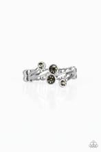 GLOWING Great Places Silver Paparazzi Ring