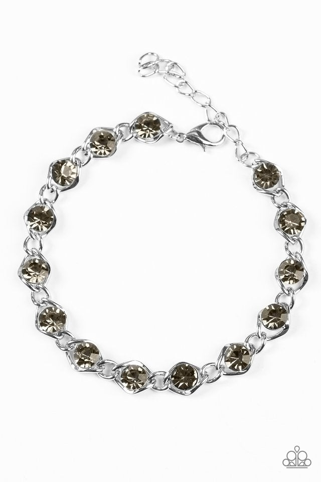 Paparazzi Last Glam Standing Silver Bracelet