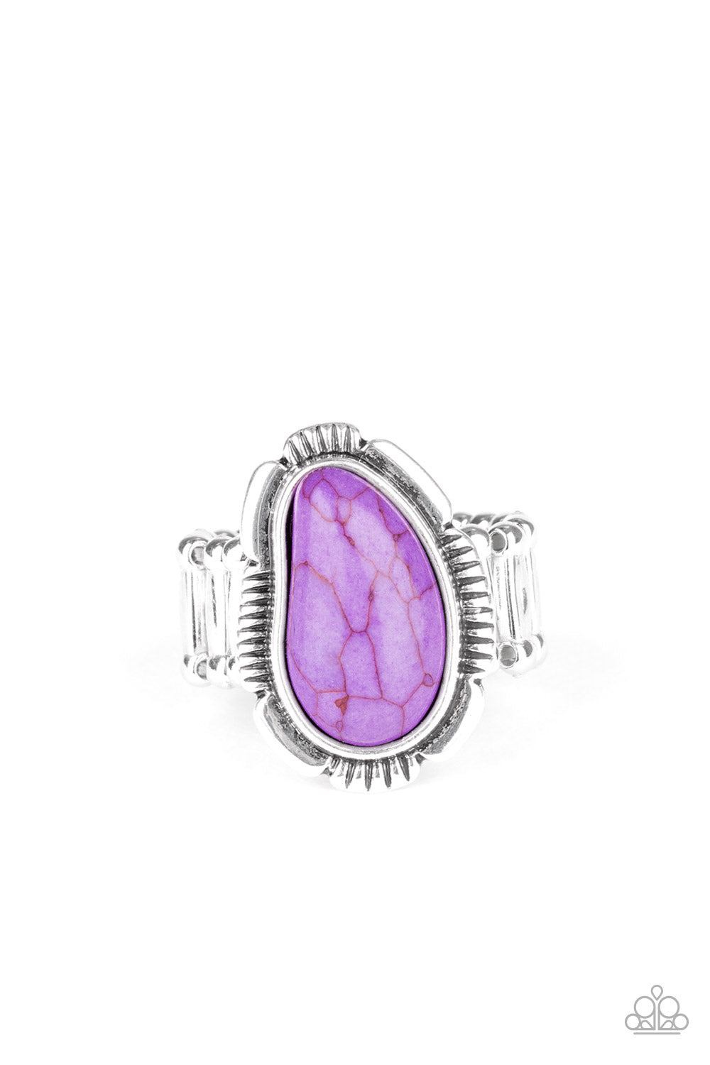 Paparazzi Mineral Mood Purple Ring