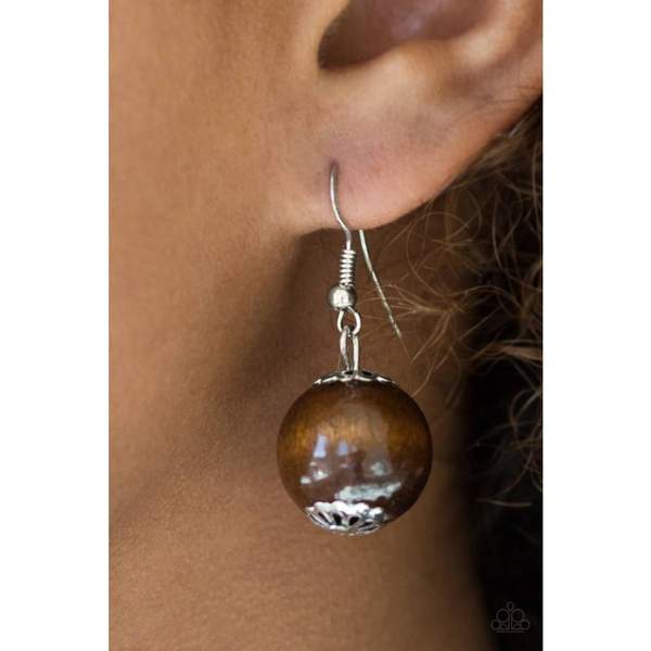 Effortlessly Everglades Brown Paparazzi Necklace